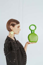 Load image into Gallery viewer, PERLA LIME MINI PURSE

