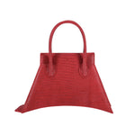 Load image into Gallery viewer, Italians material with fashionable look and feel, MICRO BLANKET ROSSO LIZARD is a micro hot red bag, small bag with a stunning look from MDLR

