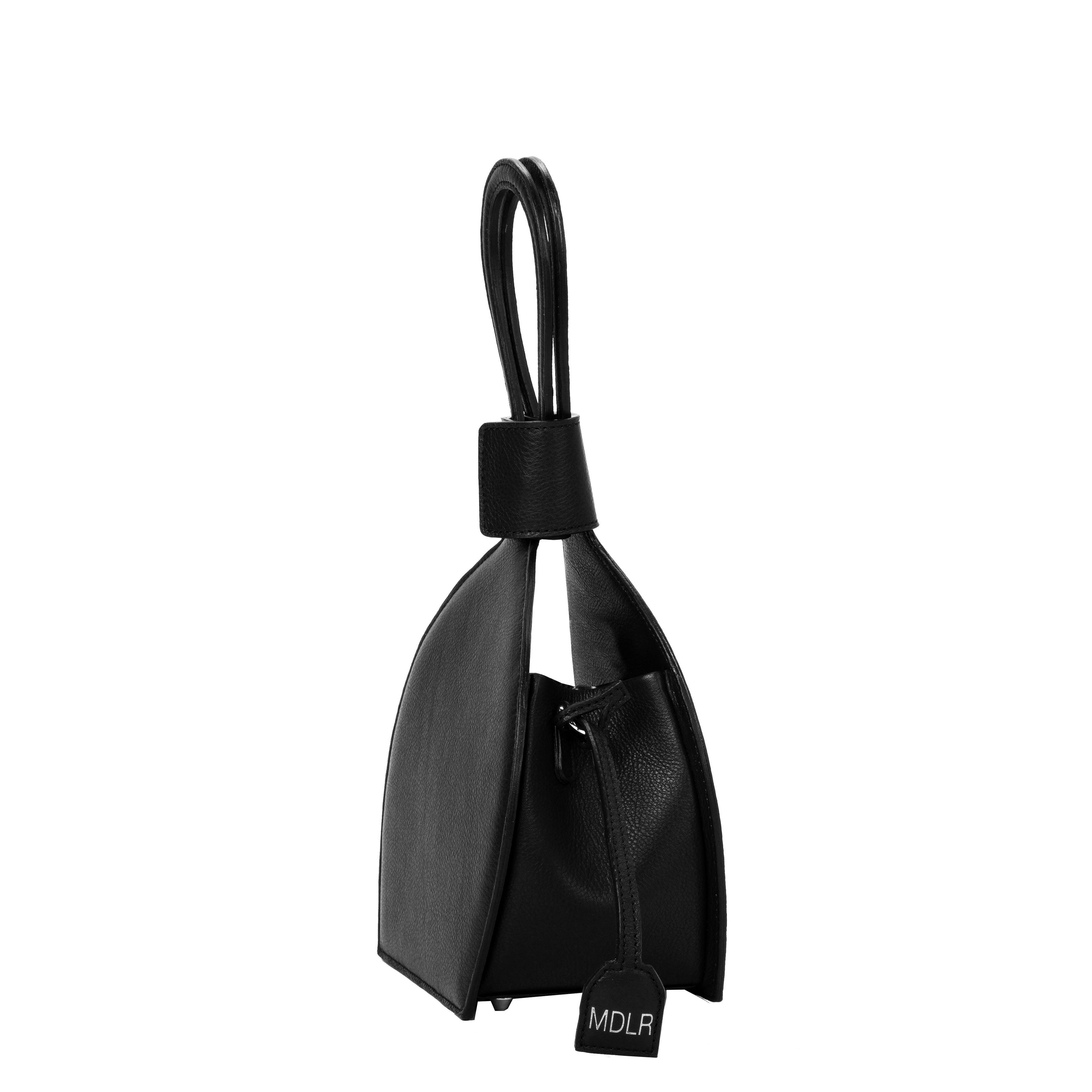 ATENA BLACK PURSE-SLING BAG, a black bag, handbag with minimalist look from MDLR