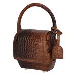 Load image into Gallery viewer, NADA WHISKEY CROC MINI PURSE
