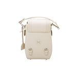 Load image into Gallery viewer, Italian materials and handcrafted in Portugal, OCTAVIO RIS 4 WAY BACKPACK is a cute cream backpack with fashionable look and feel by MDLR
