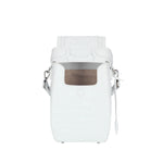 Load image into Gallery viewer, OCTAVIO OPTIC WHITE CROC 4 WAY BACKPACK
