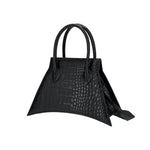 Load image into Gallery viewer, MICRO BLANKET CROC NOIR PURSE
