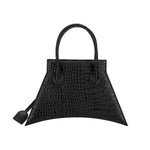Load image into Gallery viewer, MICRO BLANKET CROC NOIR PURSE
